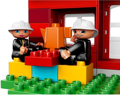 LEGO 10593 DUPLO Fire Station Playset with Fire Truck & Figures