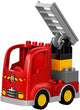 LEGO 10593 DUPLO Fire Station Playset with Fire Truck & Figures – view 5