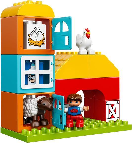 LEGO 10617 My First Farm: Toddler Building Set with Animals - Auzzistore
