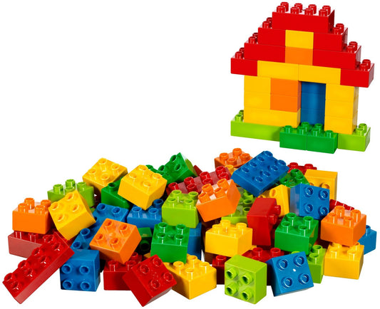 LEGO 10623 DUPLO Bricks: 60 Large Building Blocks - Auzzistore