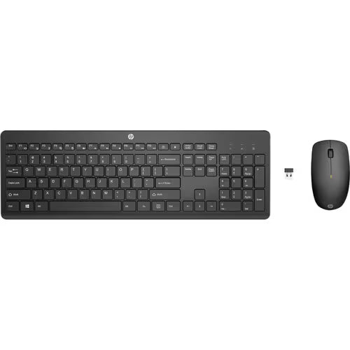 HP 230 Keyboard & Mouse - USB Type A Wireless 2.40 GHz Keyboard