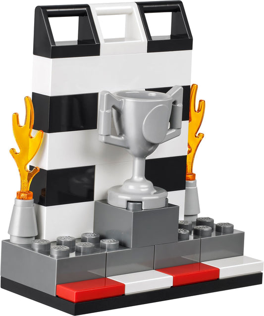 LEGO 10673 Race Car Rally: Easy to Build Juniors Racing Set – view 2 - Auzzistore