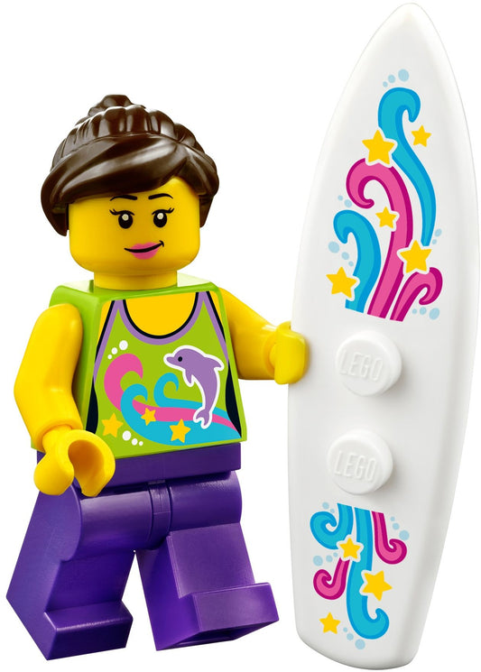 LEGO 10677 Beach Trip: Convertible, Surfboard & Sandcastle Fun – view 2 - Auzzistore