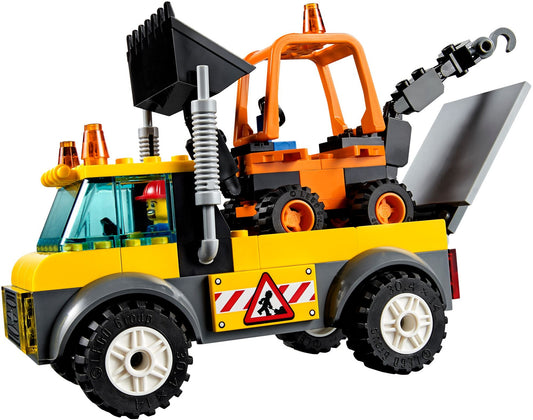 LEGO 10683 Road Work Truck & Mini Digger Playset - Auzzistore