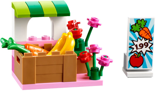 LEGO 10684 Supermarket Suitcase Playset with Minifigures – view 2 - Auzzistore