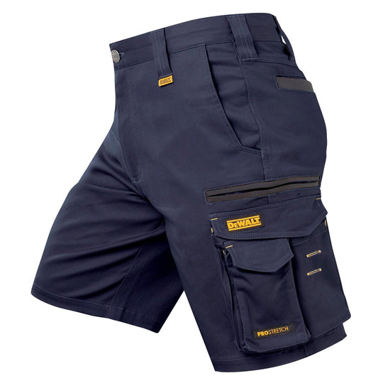 Dewalt Bennington Prostretch Shorts Size 34 - Navy - 360° Movement - Durable