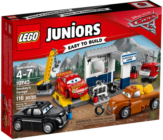 LEGO 10743 Smokey's Garage: Fix Lightning McQueen! - Auzzistore