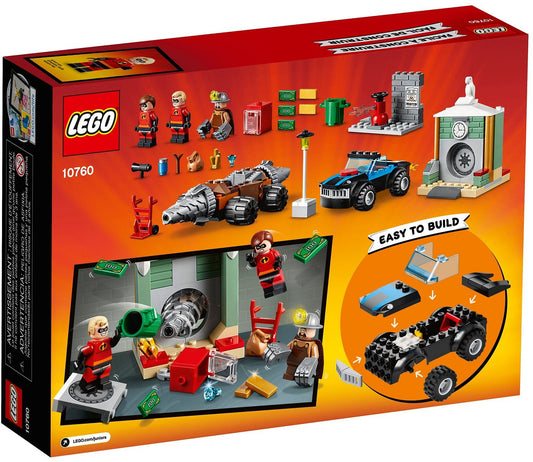 LEGO 10760 Juniors Incredibles 2 Underminer Bank Heist - Auzzistore