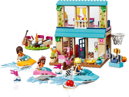 LEGO 10763 Stephanie's Lakeside House: Build, Play & Race! – view 2 - Auzzistore