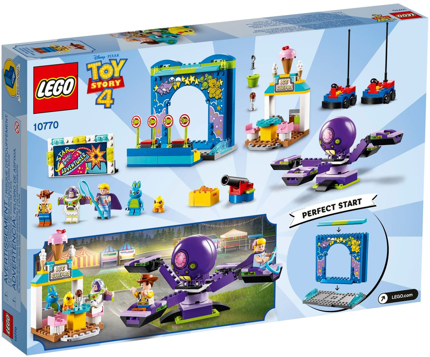 LEGO 10770 Disney Series Pixar’s Toy Story 4 Buzz & Woody’s Carnival Mania- Auzzi Store