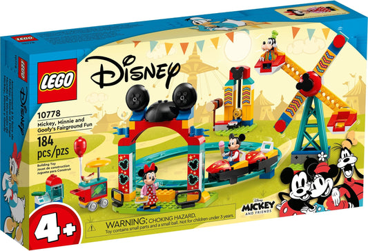 LEGO Disney 10778 Mickey, Minnie and Goofy's Fairground Fun- Auzzi Store