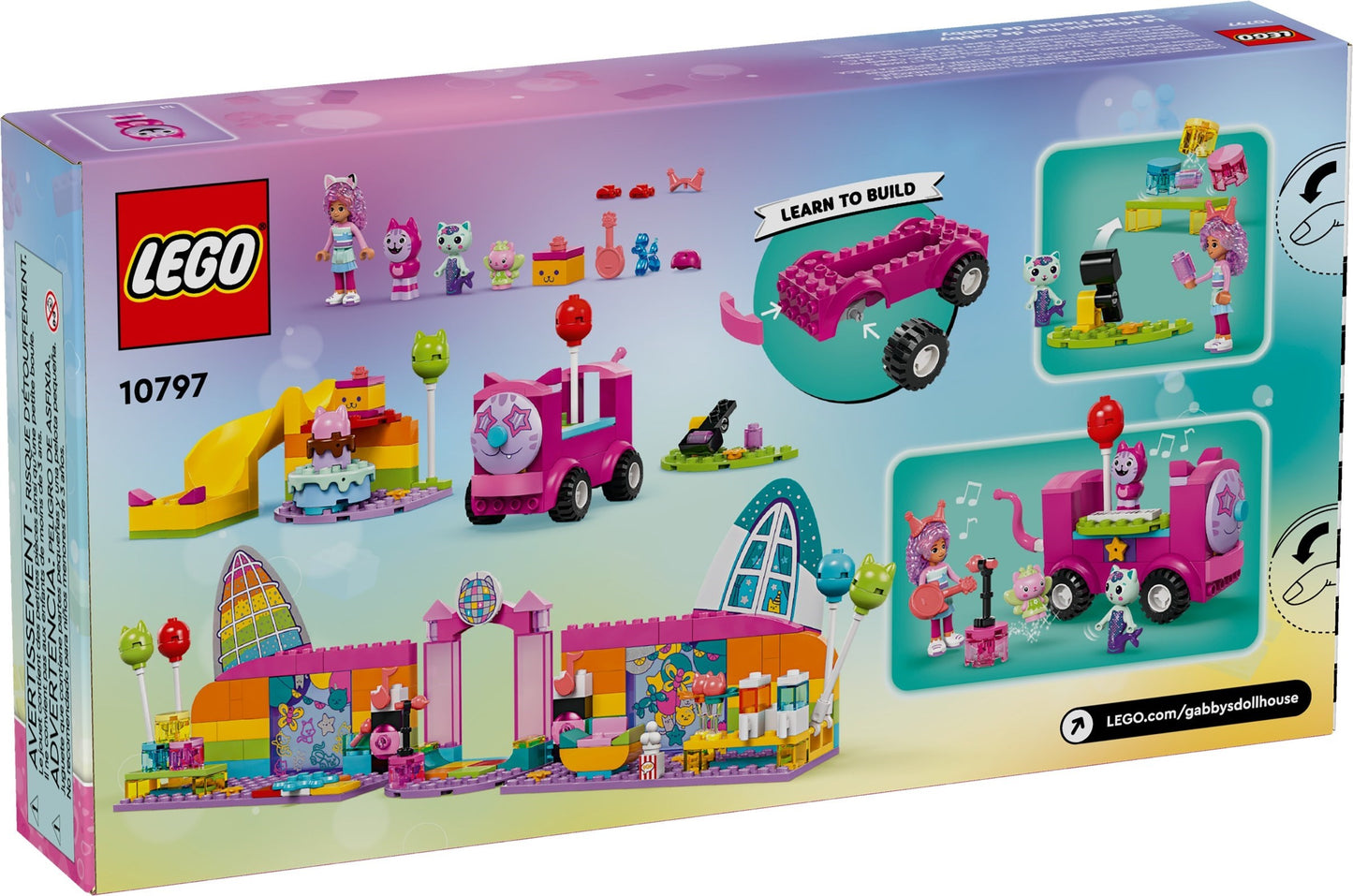 LEGO 10796 Gabby's Dollhouse Party Room