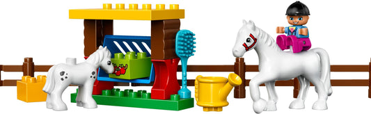 LEGO 10806 DUPLO Horse Stable & Foal Set – view 2 - Auzzistore