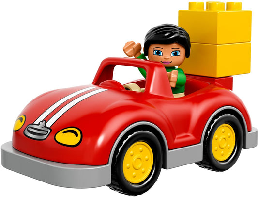 LEGO 10807 DUPLO Horse Trailer: Car, Figure & Animal Playset - Auzzistore