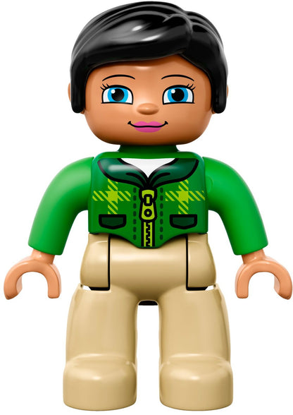 LEGO 10807 DUPLO Horse Trailer: Car, Figure & Animal Playset