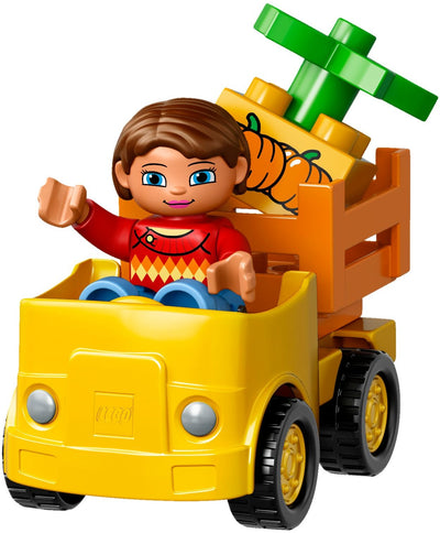 LEGO 10810 Push Train: Toddler Train Set with Tracks & Figures