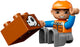 LEGO 10811 Backhoe Loader - DUPLO Construction Toy with Worker – view 4