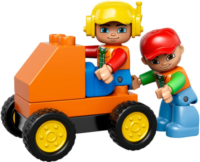 LEGO 10813 Big Construction Site Set with Crane, Truck & Dozer