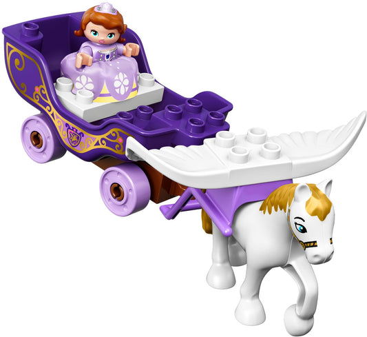LEGO 10822 Sofia's Magical Carriage: DUPLO Disney Princess Toy - Auzzistore