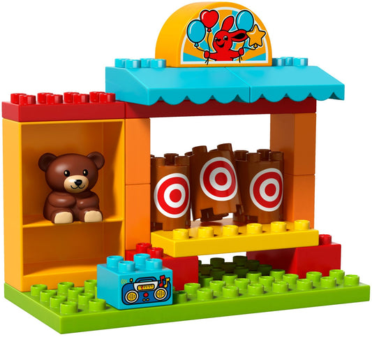 LEGO 10839 DUPLO Shooting Gallery Fun Fair Playset for Toddlers - Auzzistore