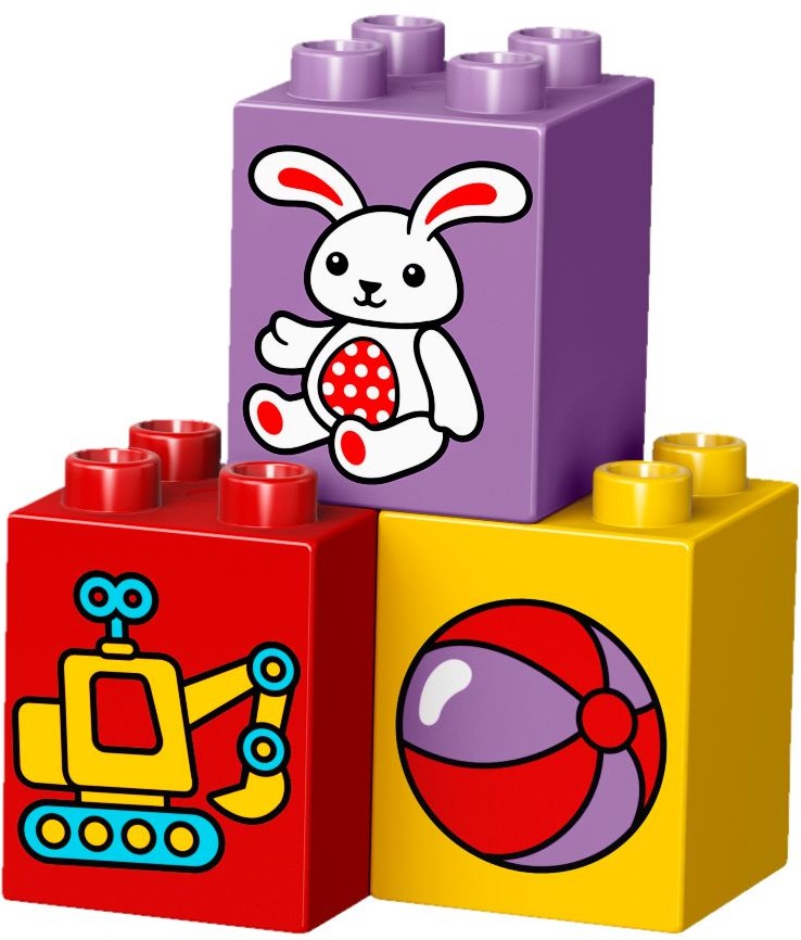 LEGO 10845 DUPLO My First Carousel Building Kit with Spinning Gearwheels for Toddlers 1.5-3 Years Old