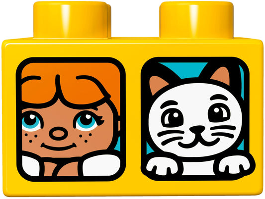 LEGO 10851 My First Bus - Buildable Toddler Toy – view 2 - Auzzistore