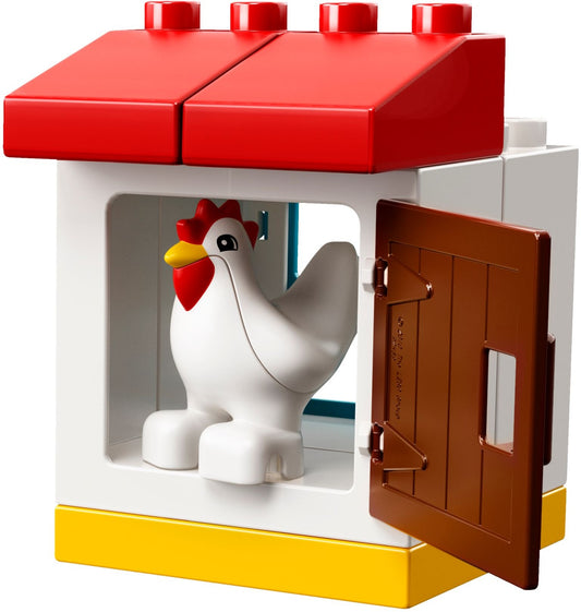 LEGO 10870 Farm Animals: Coop, Calf, Pig & Cat Toddler Building Set – view 2 - Auzzistore