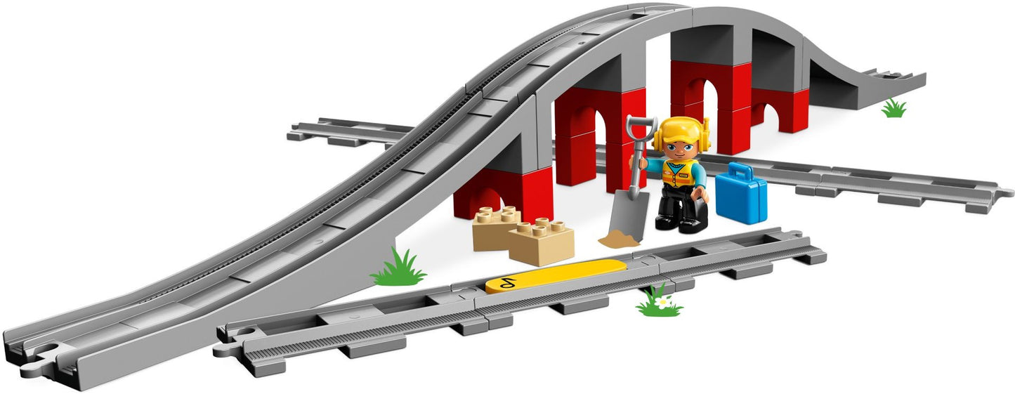 LEGO 10872 Train Bridge & Tracks for Toddlers