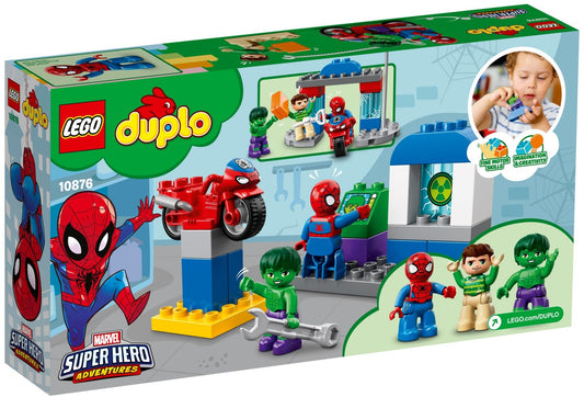 LEGO 10876 DUPLO Spider-Man & Hulk Adventures at Avengers HQ - Auzzistore