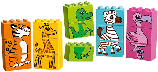LEGO 10885 My First Fun Puzzle: Animal Stacking Toys for Toddlers – view 2 - Auzzistore