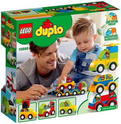 LEGO 10886 My First Car Creations: Build & Play Toddler Car Set
