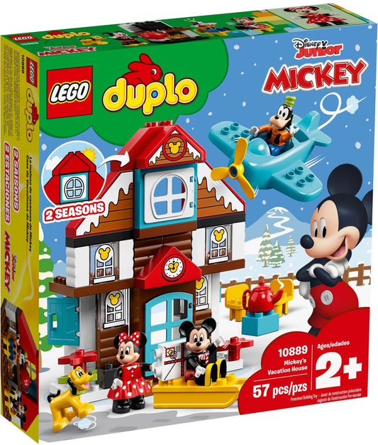 LEGO 10889 Mickey's Vacation House: Build & Play All Year! - Auzzistore