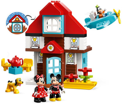 LEGO 10889 Mickey's Vacation House: Build & Play All Year!