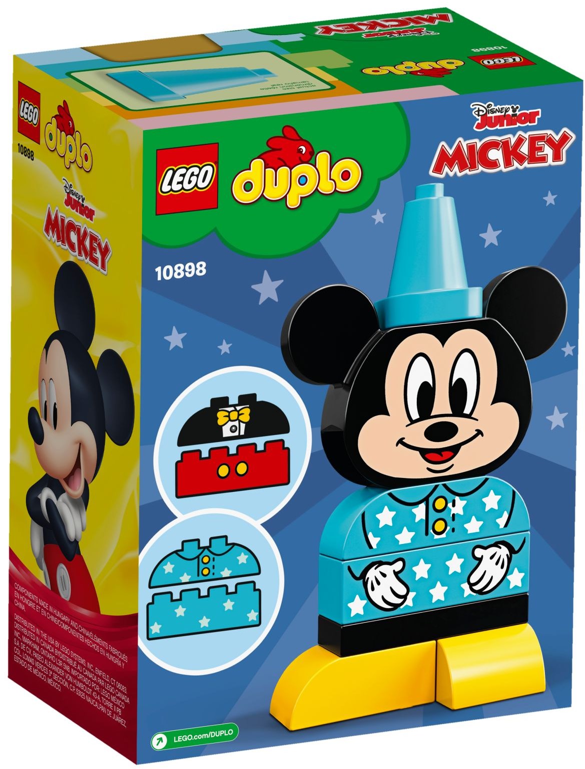 LEGO 10898 My First Mickey Build: Toddler 3D Puzzle