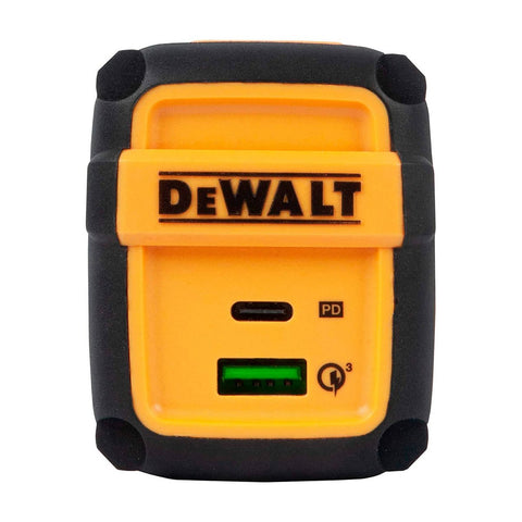Dewalt 49W 2 Port USB PD Fast Charger - Rugged Design - Quick Charge 3.0 - Auzzistore