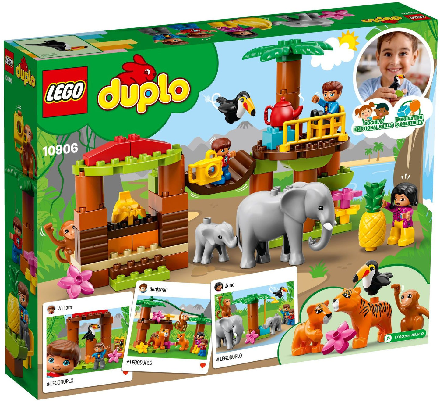 LEGO 10906 Tropical Island: Jungle Animal Rescue