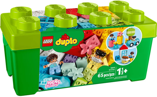 LEGO 10913 DUPLO Classic Brick Box 65pc Toddler Building Set - Auzzistore