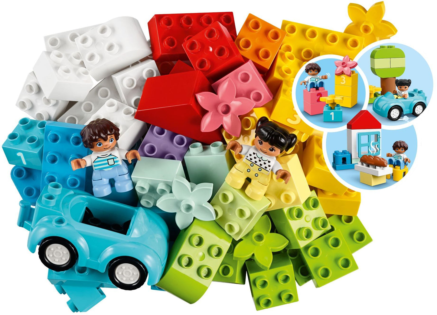 LEGO 10913 DUPLO Classic Brick Box 65pc Toddler Building Set