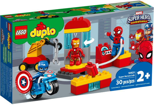 LEGO 10921 Iron Man Lab: Superhero Fun for Toddlers - Auzzistore