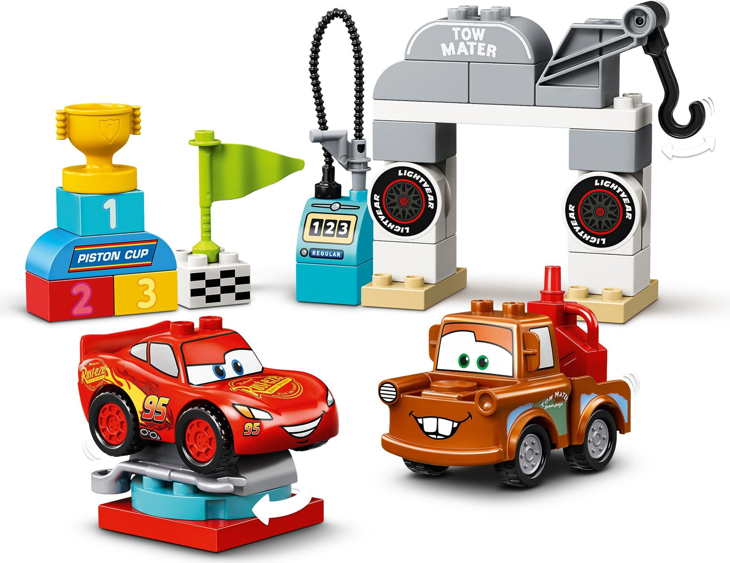 LEGO 10924 DUPLO Disney Pixar Cars Lightning McQueen & Mater