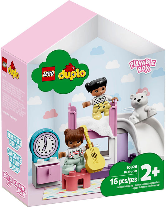 LEGO 10926 DUPLO Town Bedroom Playset for Toddlers - Auzzistore