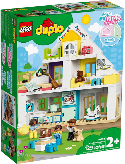LEGO 10929 Modular Playhouse 3-in-1 Dollhouse Toddler Toy - Auzzistore