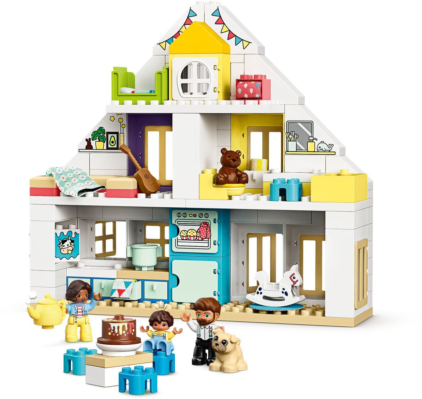LEGO 10929 Modular Playhouse 3-in-1 Dollhouse Toddler Toy