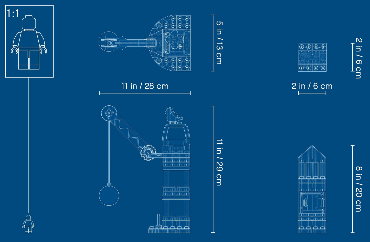 LEGO 10932 DUPLO Construction Wrecking Ball Demolition Set