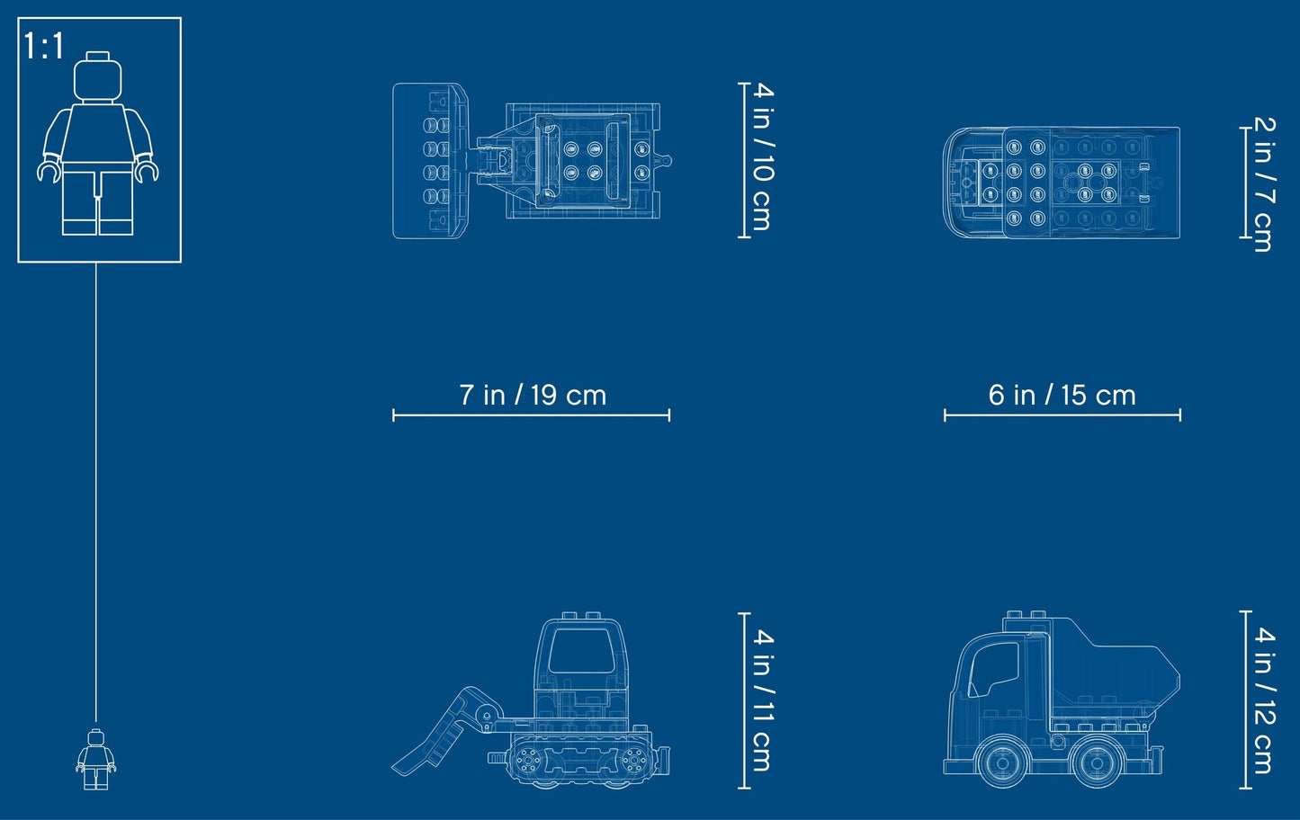 LEGO 10932 DUPLO Construction Wrecking Ball Demolition Set