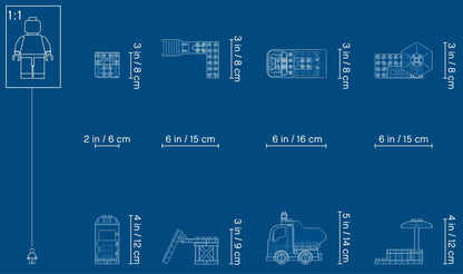 LEGO 10933 DUPLO Tower Crane & Construction Playset