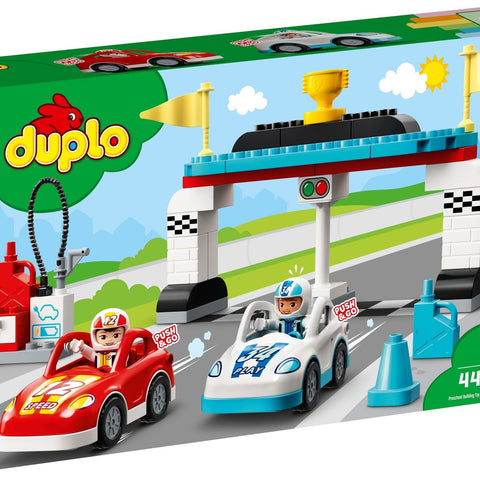 LEGO 10947 DUPLO Town Race Cars Playset - Auzzistore