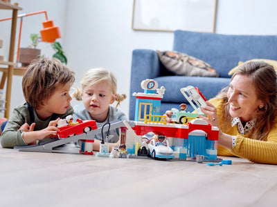 LEGO 10948 DUPLO Town Car Wash & Parking Garage Playset