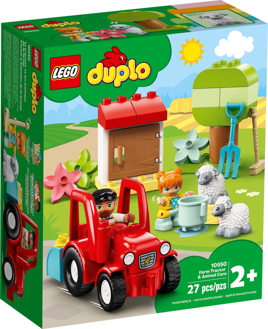 LEGO 10950 DUPLO Town Farm Tractor & Animal Care - Auzzistore