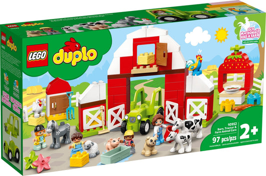 LEGO 10952 DUPLO Town Barn, Tractor & Animals - Auzzistore